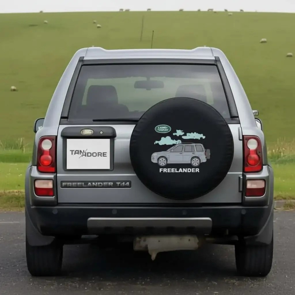 Land Rover Freelander Tasarımlı Stepne Kılıfı